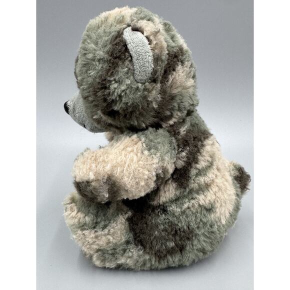 1989 Bear Forces Of America Camo Teddy Bear Small 6” Stuffed Animal Vintage - Picture 4 of 7
